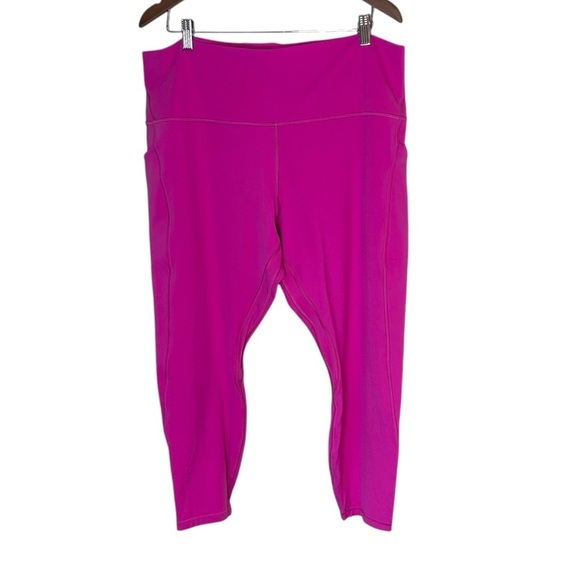 Lululemon Align High-Rise Pant with Pockets 25" Sonic Pink- Size 20 (2022) - Picture 5 of 13